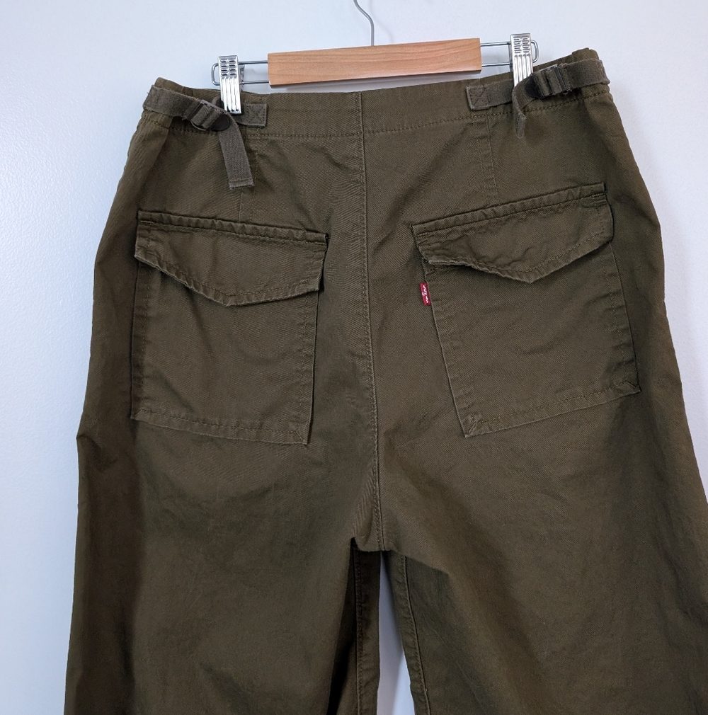 Levi's Baggy Surplus Pants 90s Relaxed Cargo 90s retro Size W29 X L29 - Picture 3 of 8